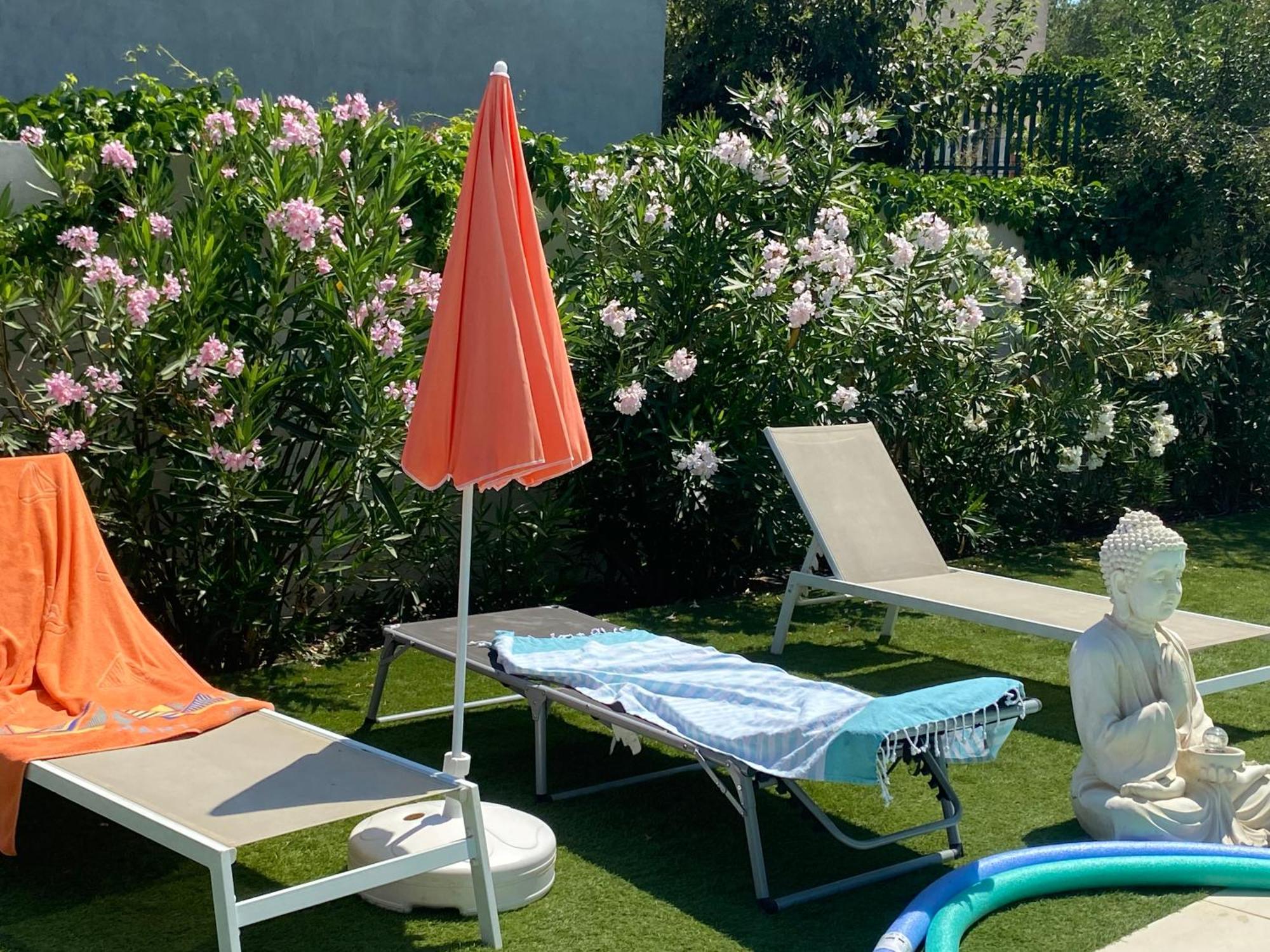 Gite Climatise Avec Piscine Sur Les Hauteurs De Bollène Eksteriør bilde
